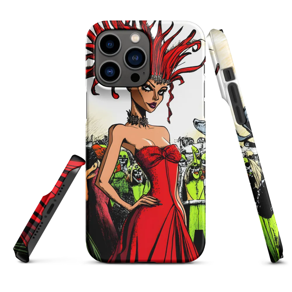 Fiery Elegance: A Fashion Statement