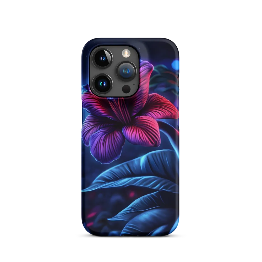 Illuminated Serenity: The Surreal Blossom