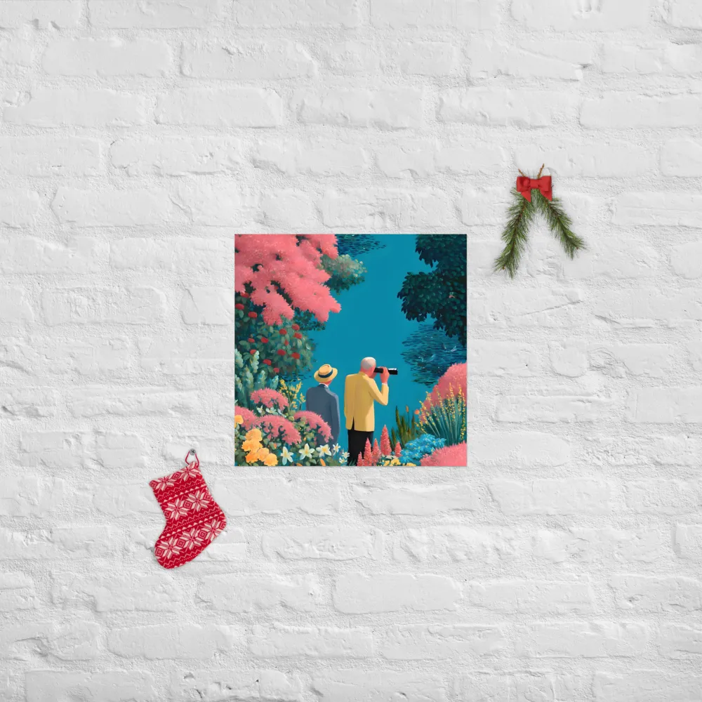 Pondside Observation 
 Poster | 18″x 18″