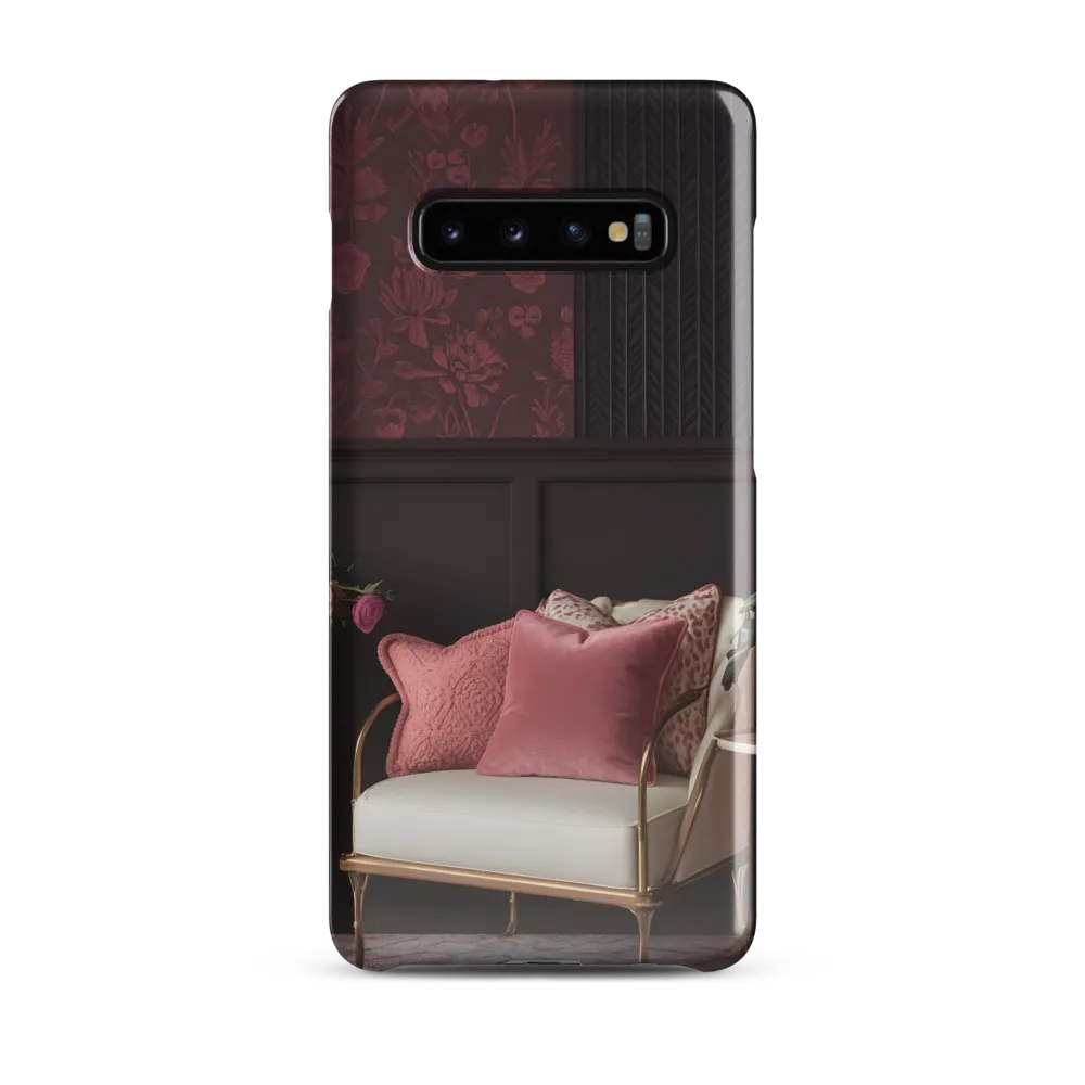 Elegance in Contrast: A Modern Interior Design | Phone Case |  S10 Plus | Snap Case | Glossy