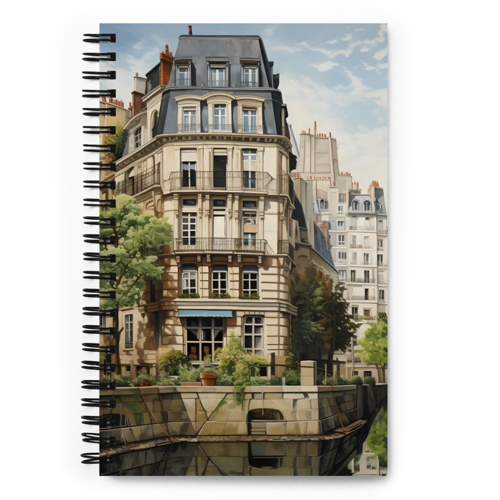 Reflections of Paris | Spiral Notebook