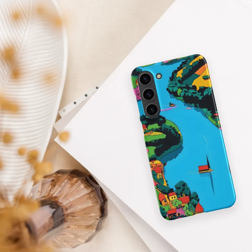 Whimsical River Landscape