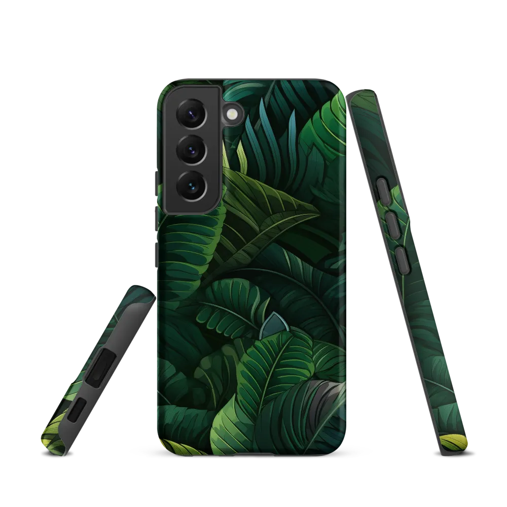 Lush Canopy: A Tropical Foliage Study