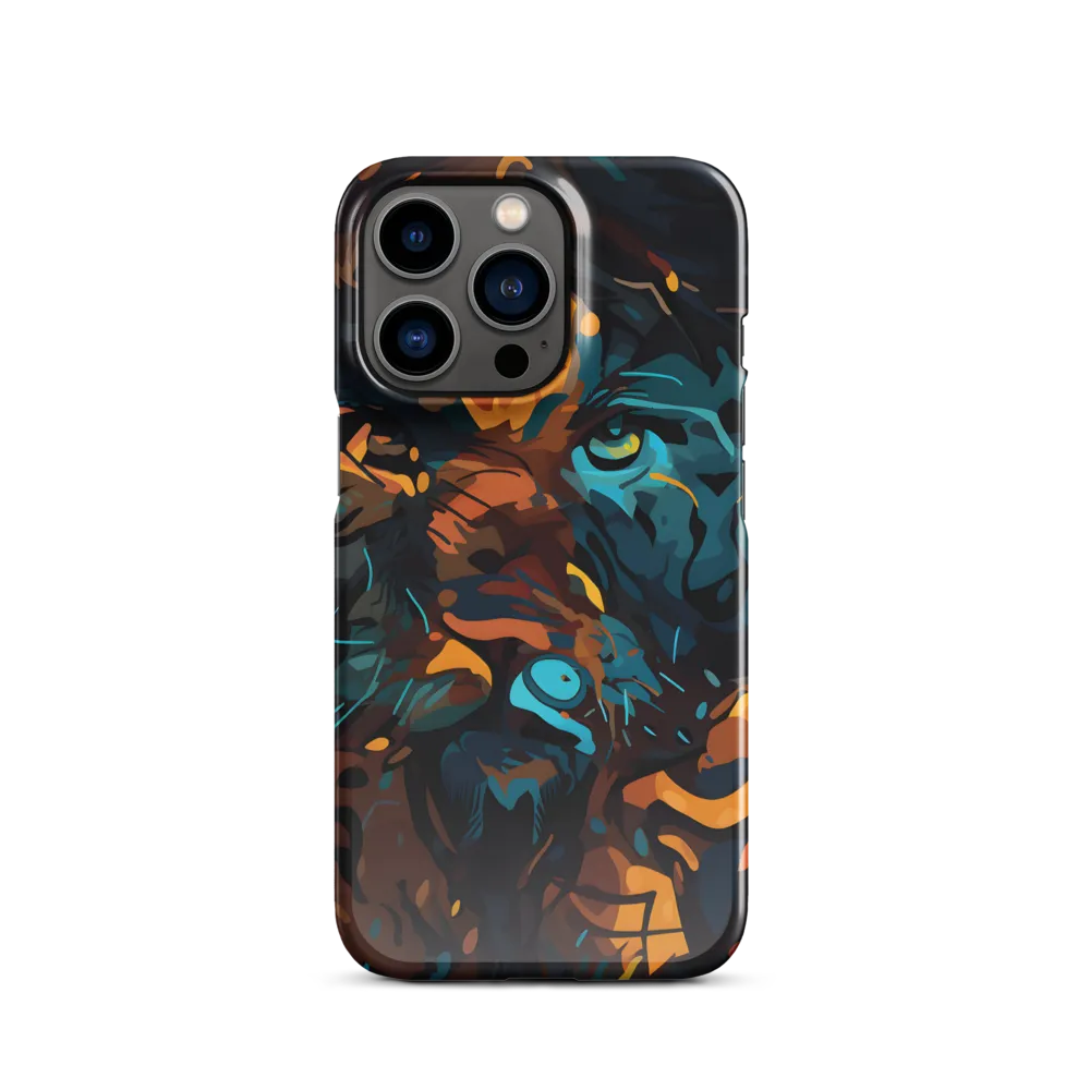 Tropical Enigma: A Wildlife Quartet | Phone Case |  13 Pro | Snap Case | Glossy