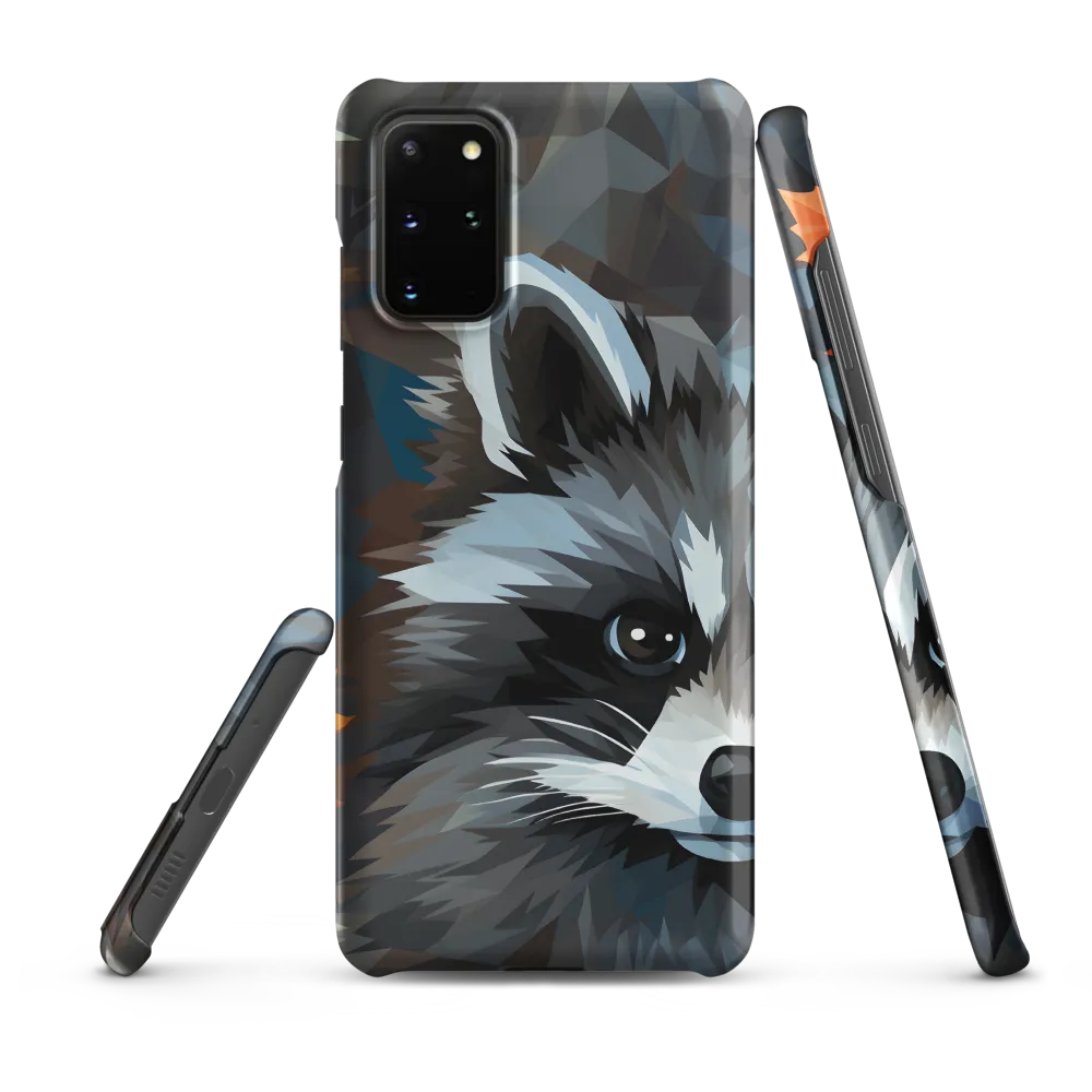Whispers of Autumn: The Raccoon's Gaze