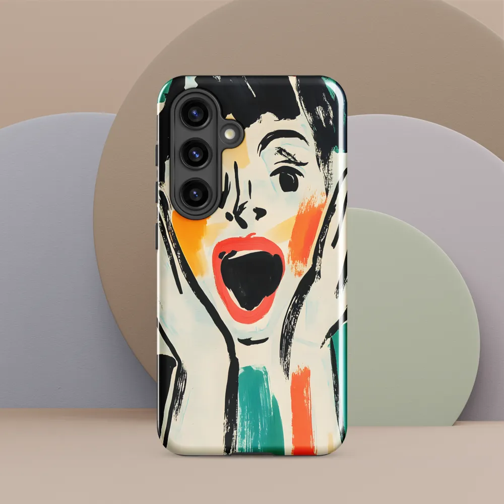 Outburst of Emotion | Phone Case |  S24 | Tough Case | Glossy