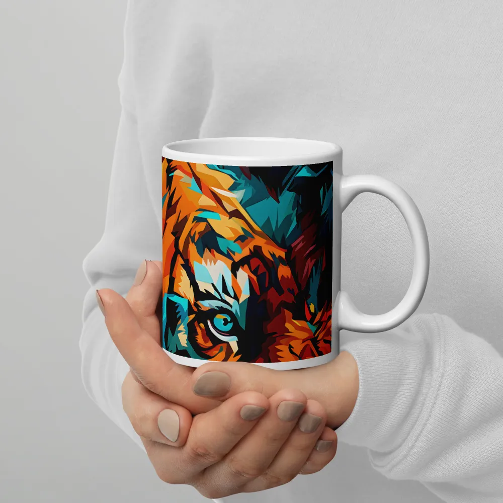 Wild Symphony: Abstract Tigers | Mugs | Multiple Sizes & Colors