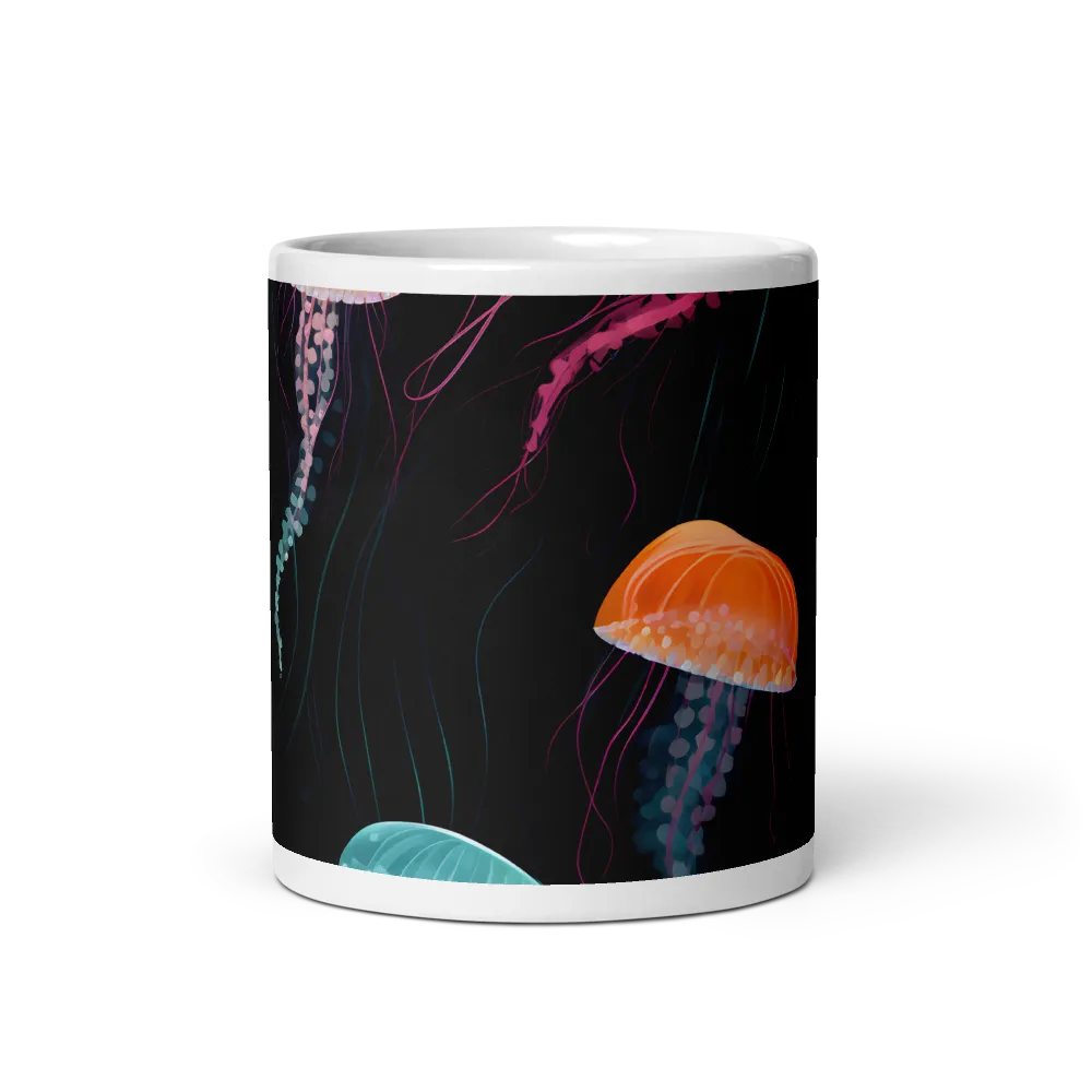 Ethereal Dance of Jellyfish | Mugs | Multiple Sizes & Colors