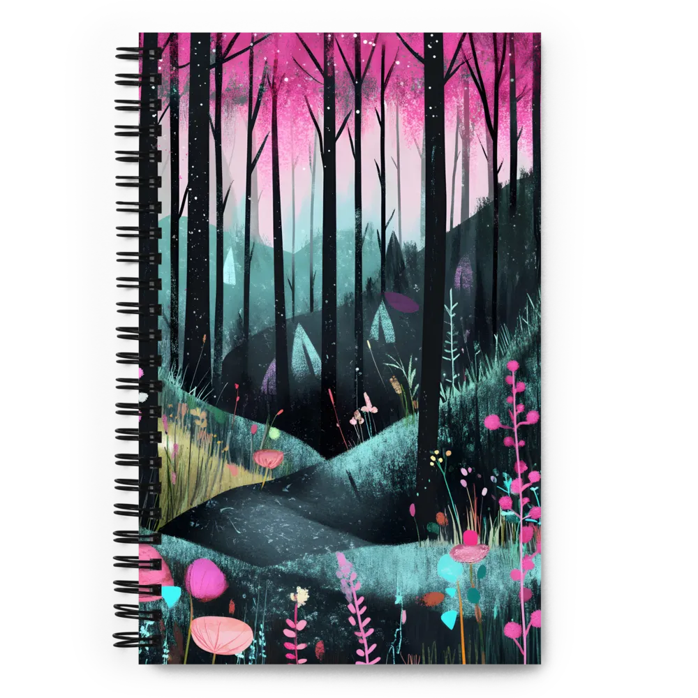 Whispers of a Fantastical Forest | Spiral Notebook