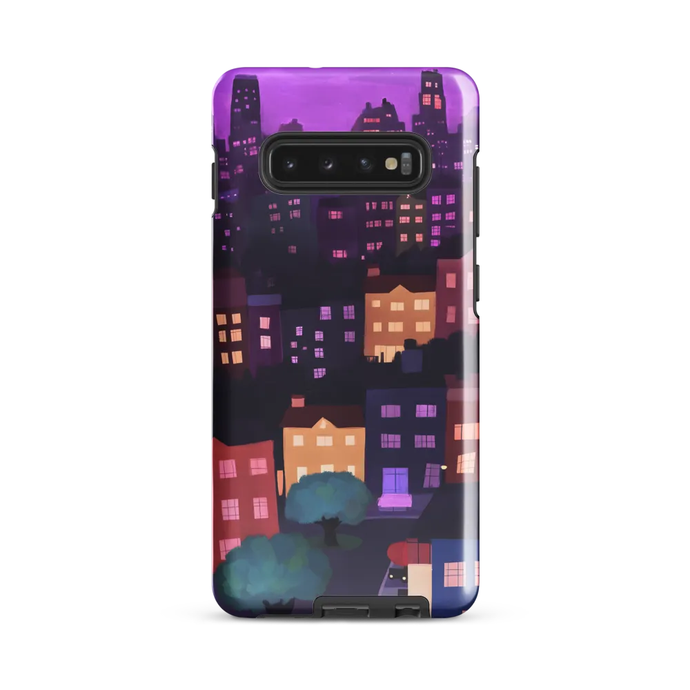 Serene City Nights | Phone Case |  S10 Plus | Tough Case | Glossy