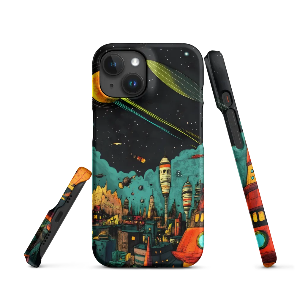 Galactic Cityscape: A Journey Through Imagination