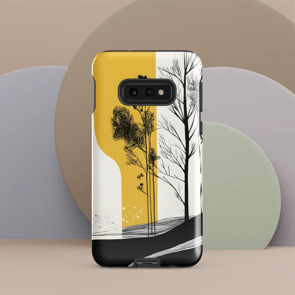 Whispers of Nature: An Abstract Landscape
