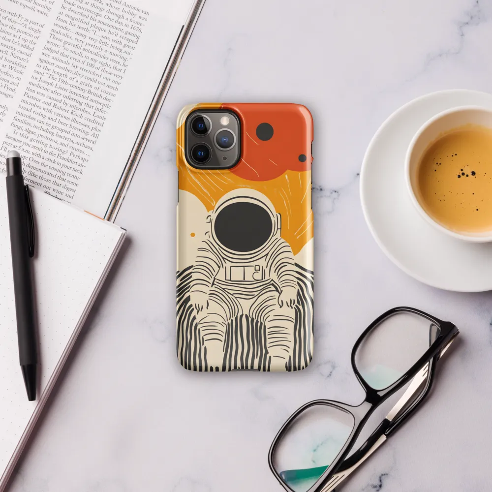 Astronaut in Cosmic Thoughts | Phone Case |  11 Pro | Snap Case | Glossy