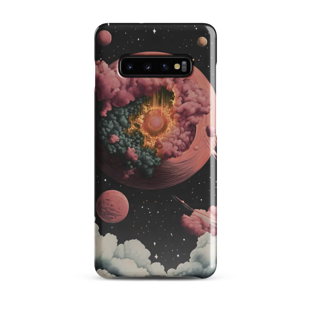 Celestial Explosion | Phone Case |  S10 Plus | Snap Case | Glossy