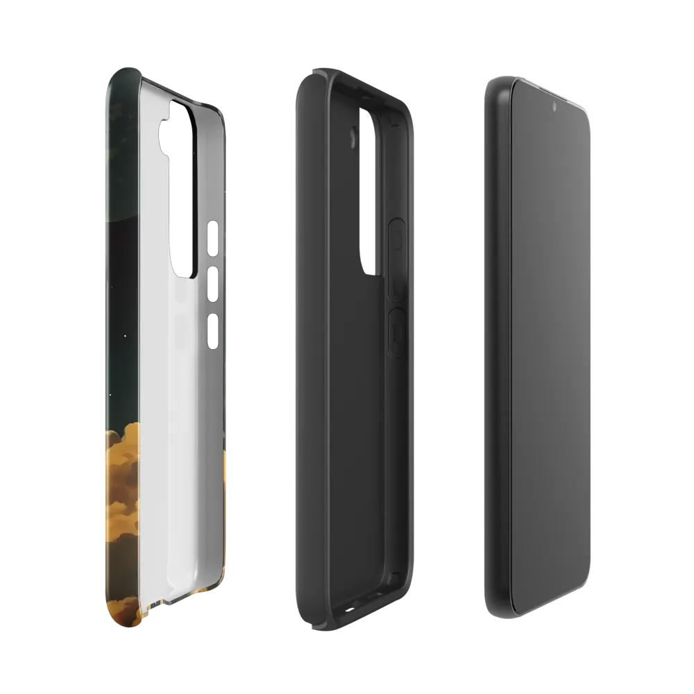 Journey Through the Cosmic Frontier | Phone Case |  S22 | Tough Case | Glossy