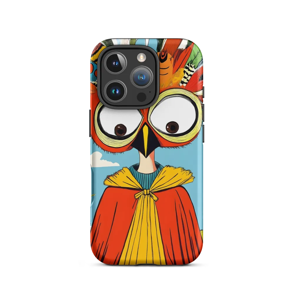 A Whimsical Encounter: The Owl-Human Fusion