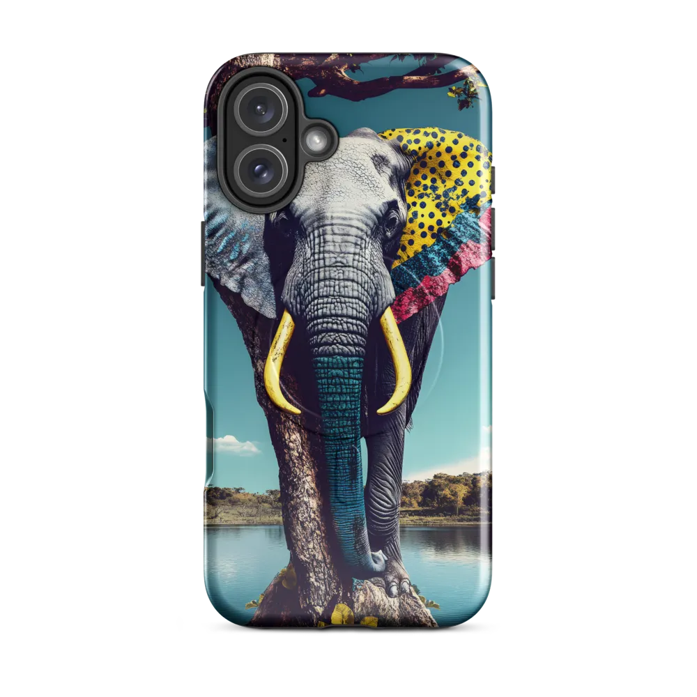 Playful Elegance: The Surreal Elephant