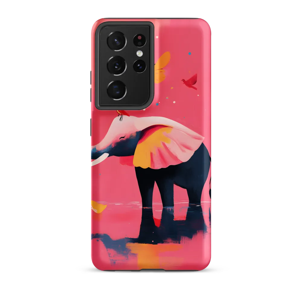 Whimsical Serenity: The Playful Elephant