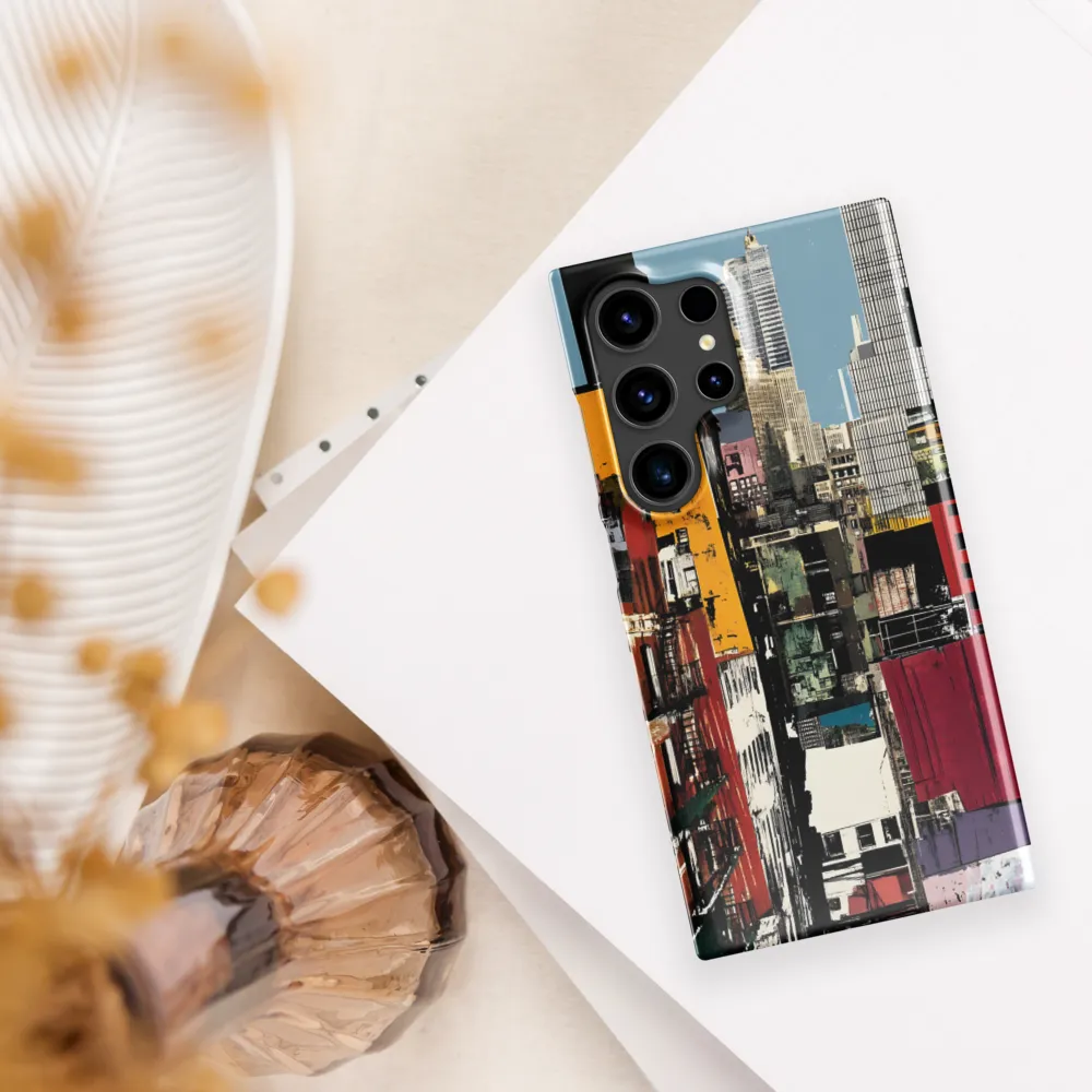 Urban Collage: A Vivid Cityscape
