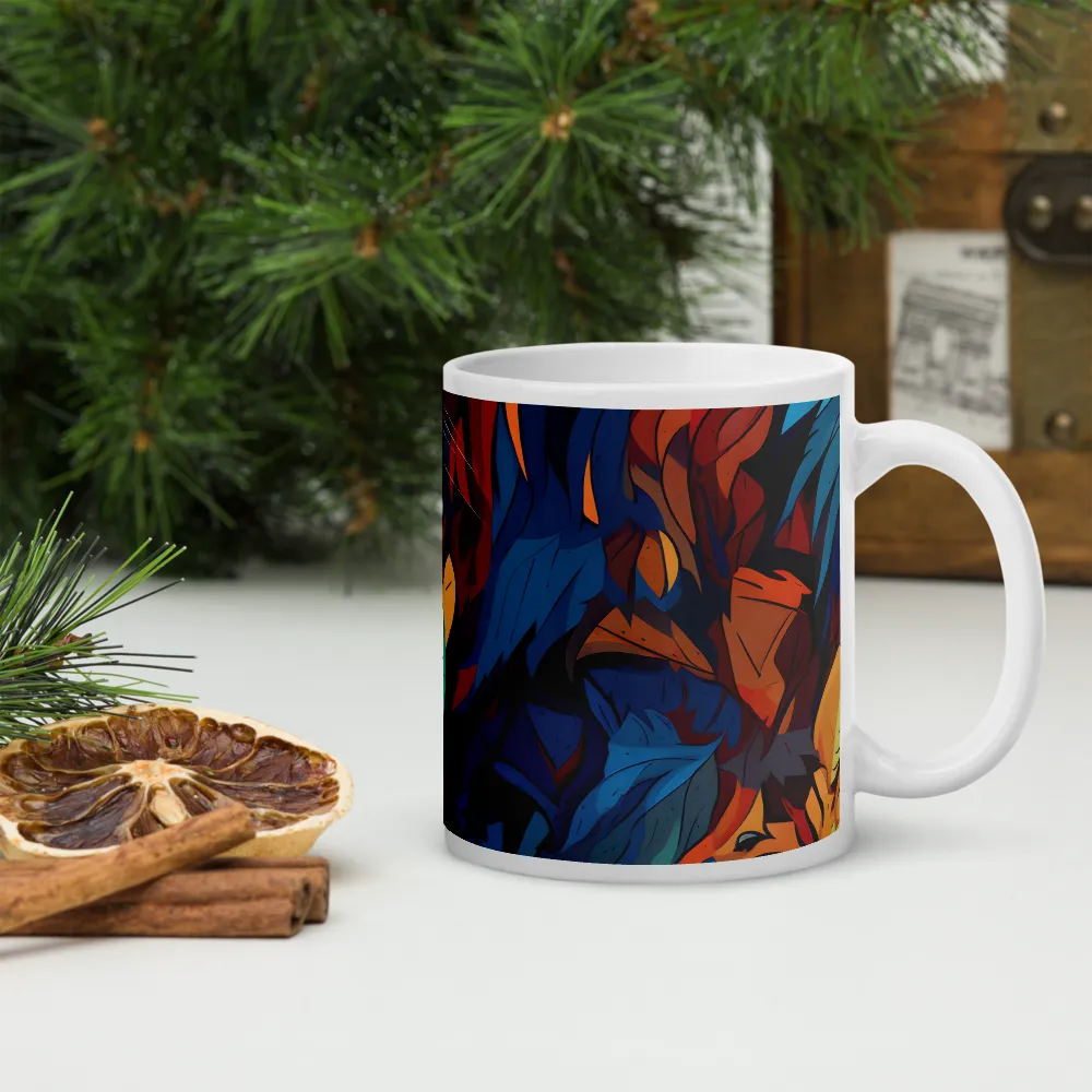 Harmony of Strength: The Lion and Nature | Mugs | Multiple Sizes & Colors