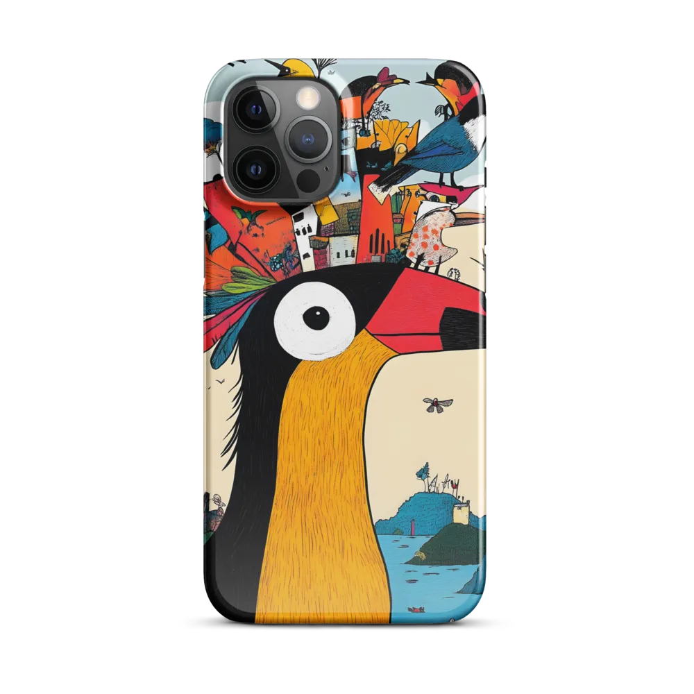 The Whimsical Birdscape | Phone Case |  12 Pro Max | Snap Case | Glossy