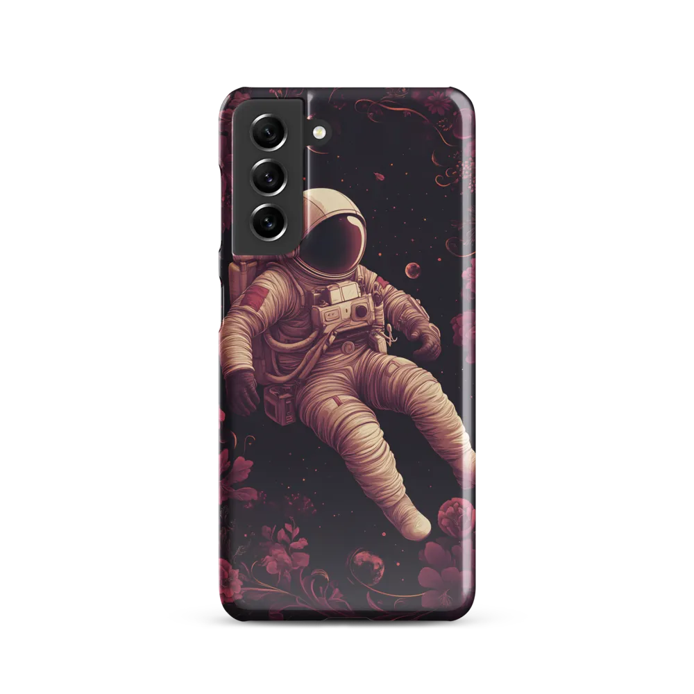 Cosmic Bloom: An Astronaut's Journey