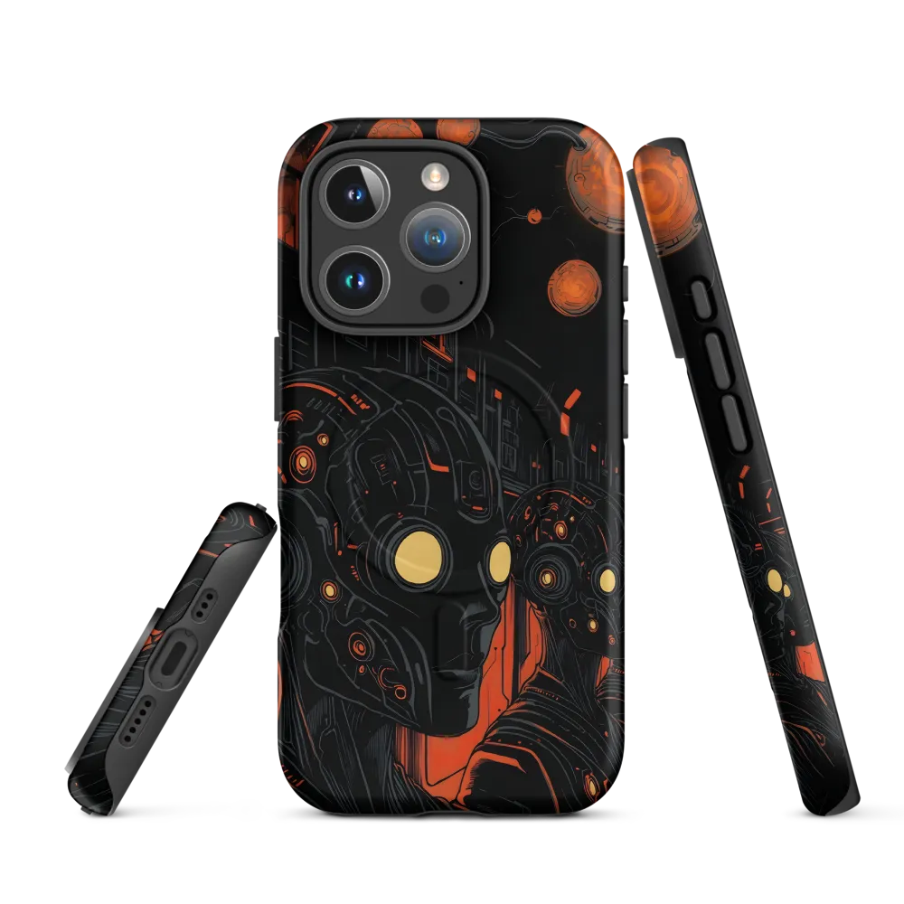 Surveillance in the Cyberscape | Phone Case |  16 Pro | MagSafe® Tough Case | Matte