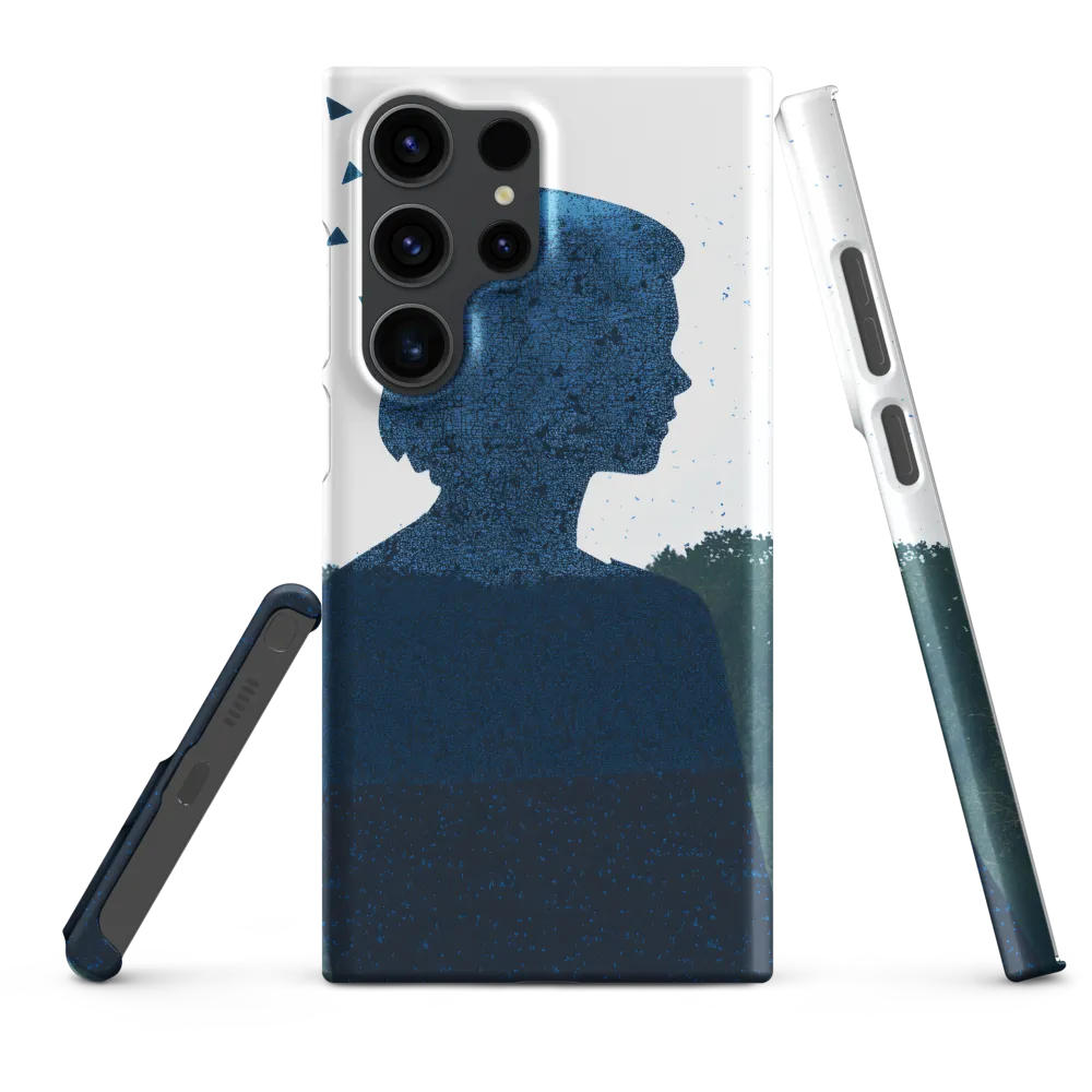 Blue Contemplation | Phone Case |  S23 Ultra | Snap Case | Matte