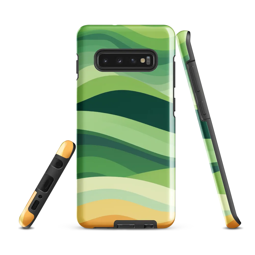 Waves of Tranquility | Phone Case |  S10 Plus | Tough Case | Glossy