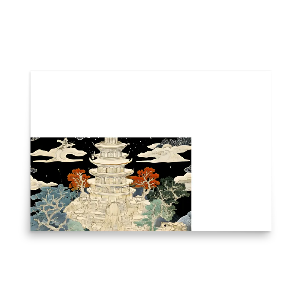 Whispers of the Pagoda | Poster | 24″×36″