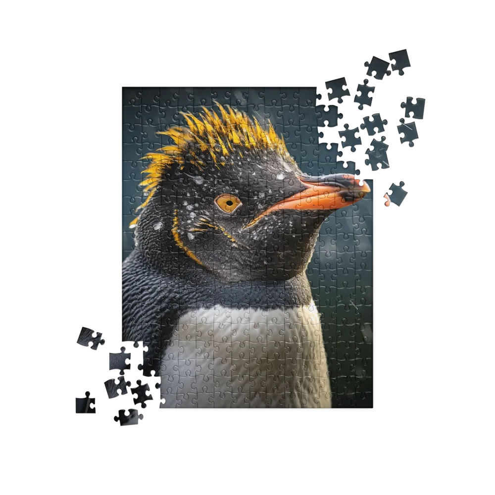 Silent Majesty: A Portrait of the Penguin | Jigsaw Puzzle | 252 pieces