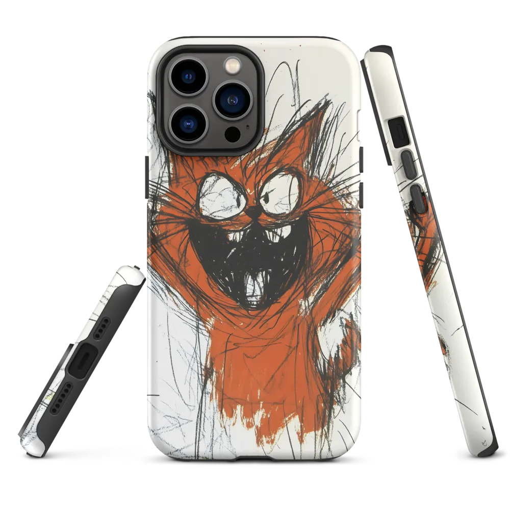 Joyful Cat Creation | Phone Case |  13 Pro Max | Tough Case | Matte