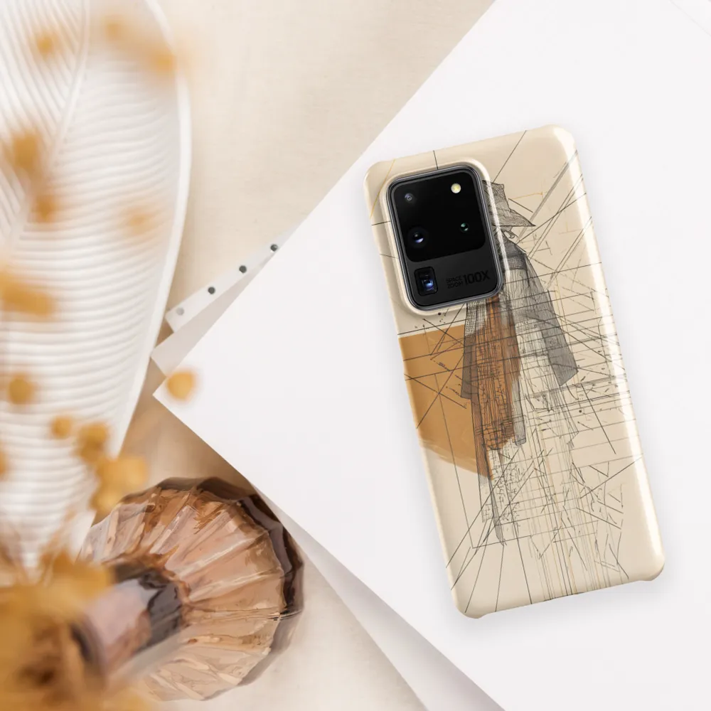 Abstract Profile: A Minimalist Exploration | Phone Case |  S20 Ultra | Snap Case | Glossy
