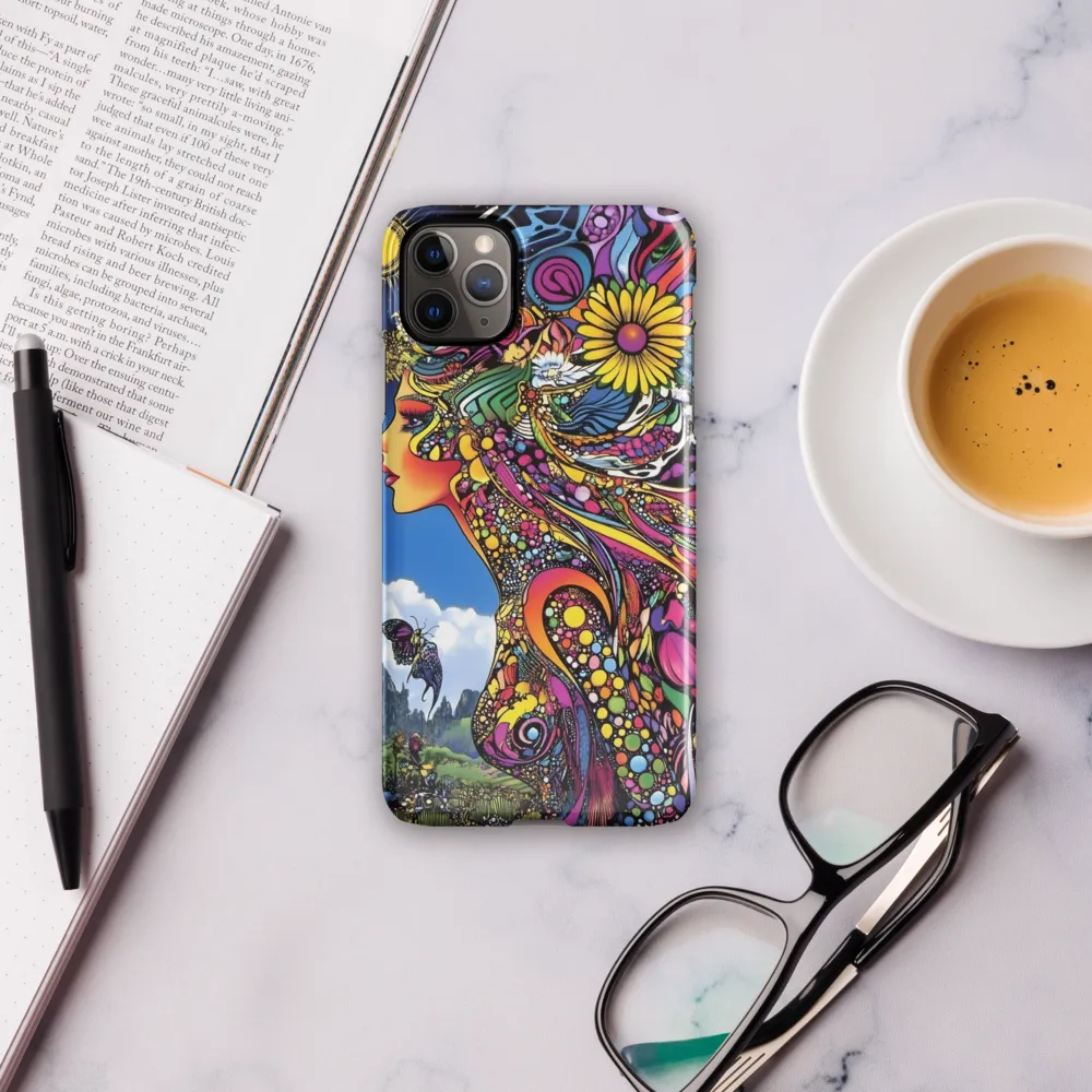 Harmony in Color: A Psychedelic Reverie | Phone Case |  11 Pro Max | Snap Case | Glossy