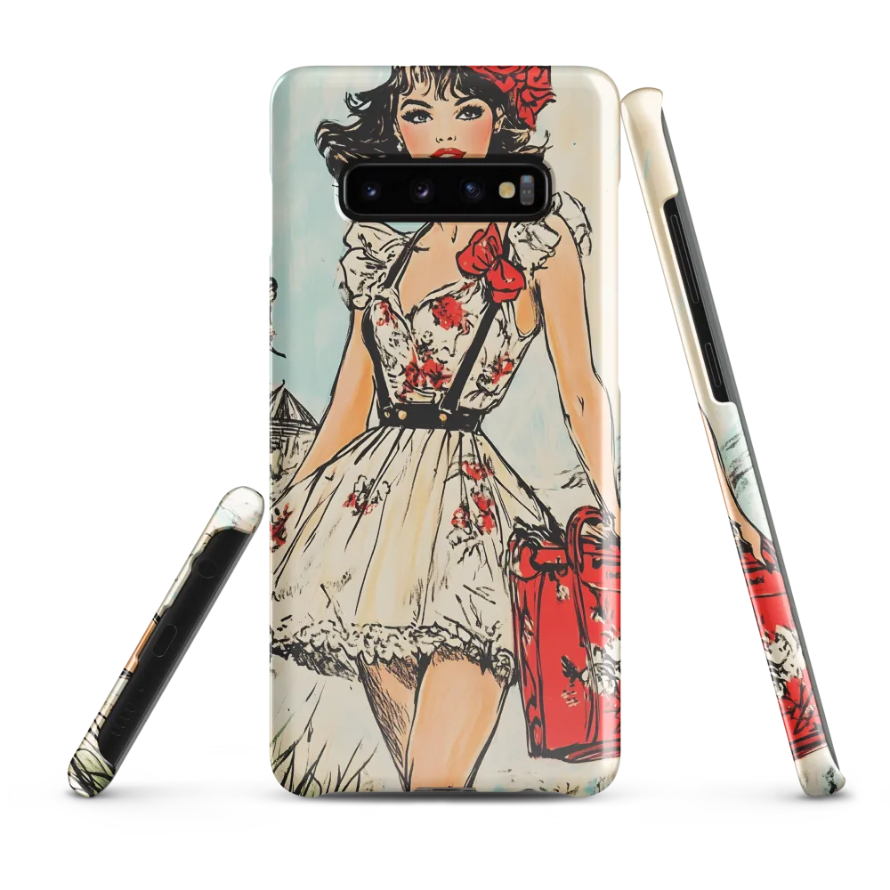 Blossom Elegance | Phone Case |  S10 Plus | Snap Case | Glossy