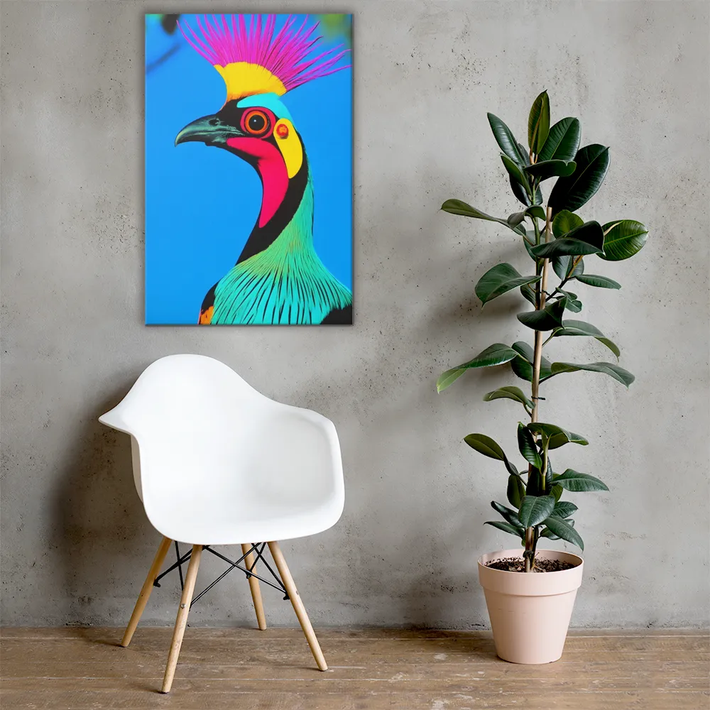 Whimsical Avian Portrait