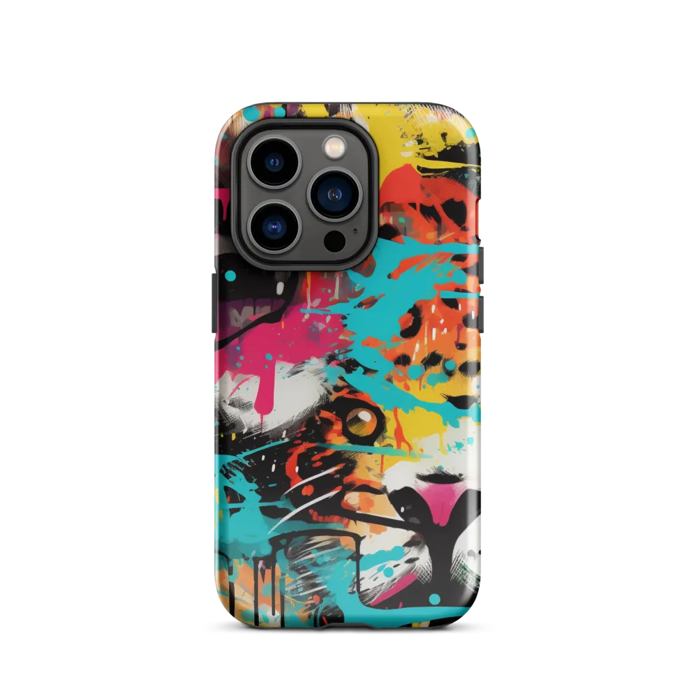 Fierce Fusion: Tiger and Lion in Graffiti