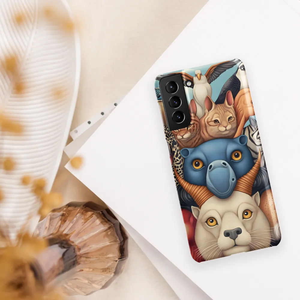 Harmonious Echoes of Wildlife | Phone Case |  S21 Plus | Snap Case | Matte