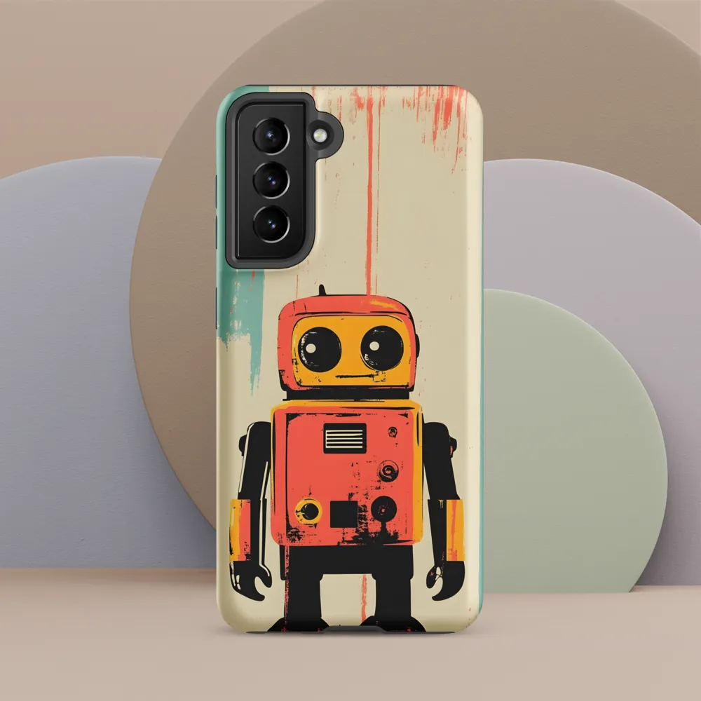 Retro Robot Charm