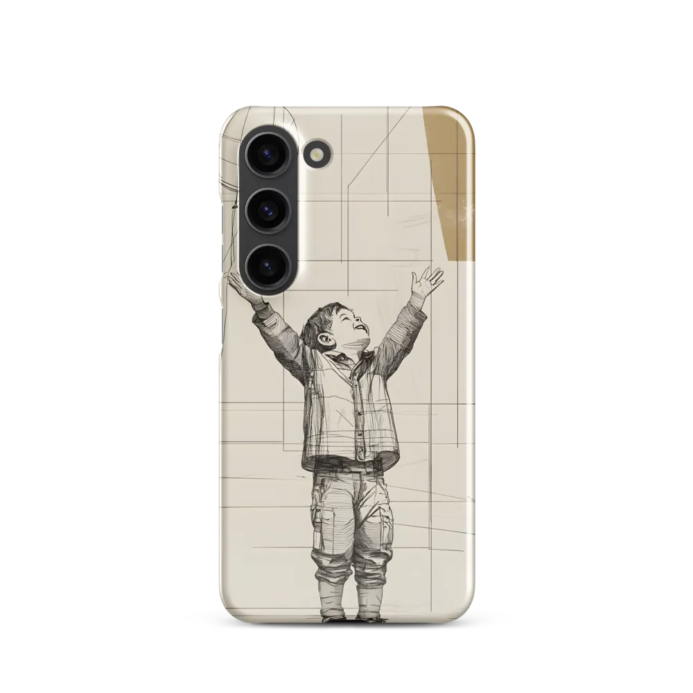 A Child's Dream | Phone Case |  S23 | Snap Case | Glossy