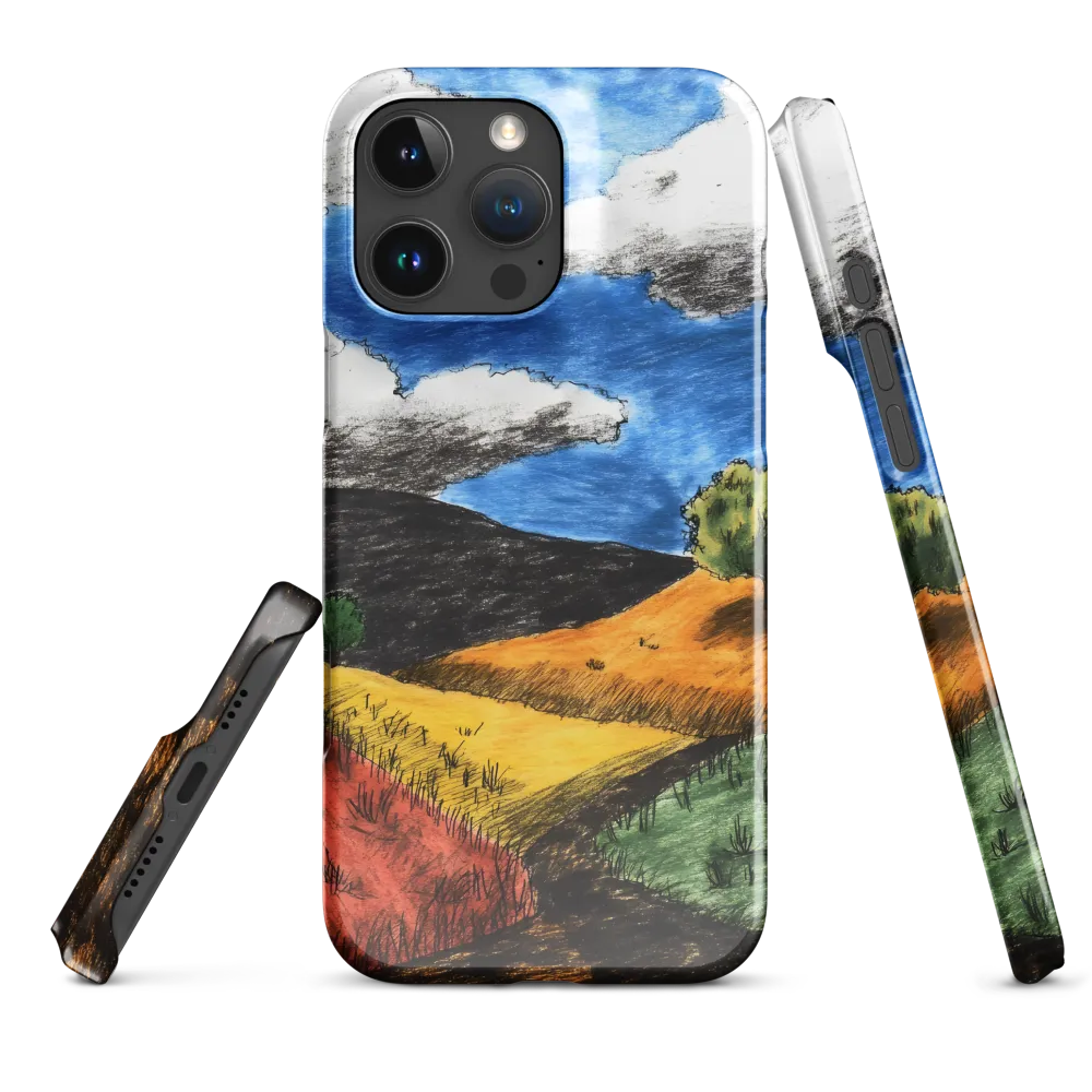 Path Through Colored Hills