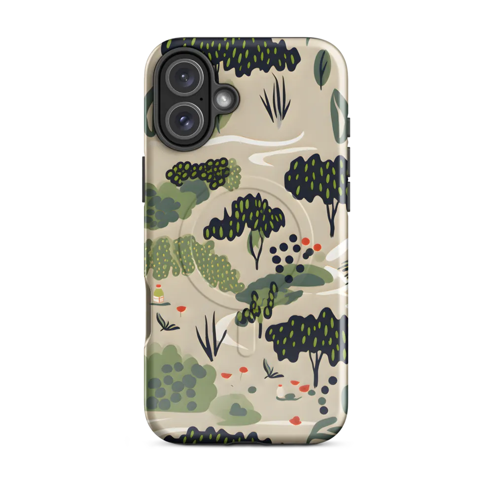 Harmony in Nature: A Whimsical Tapestry