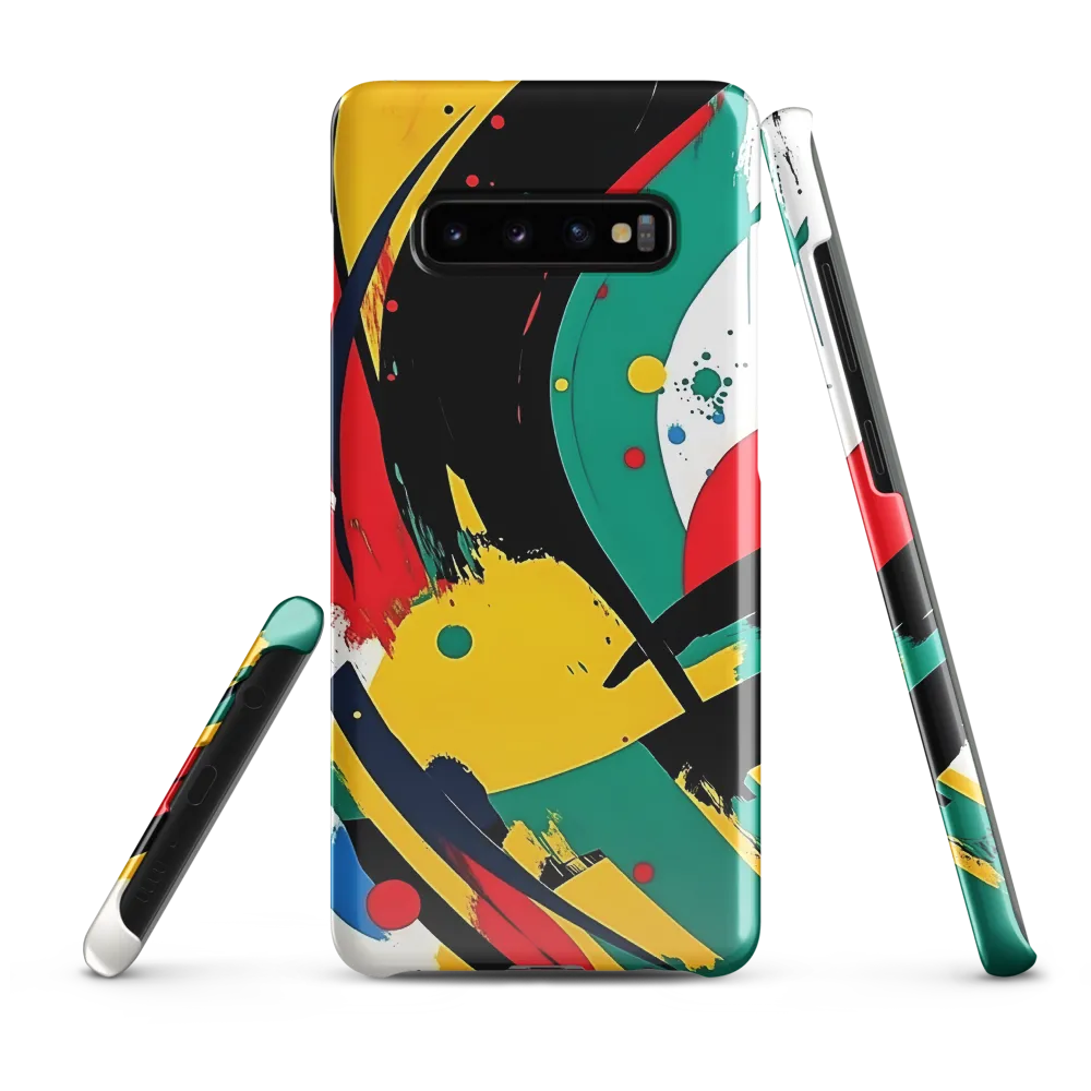 Dynamic Abstraction | Phone Case |  S10 Plus | Snap Case | Glossy