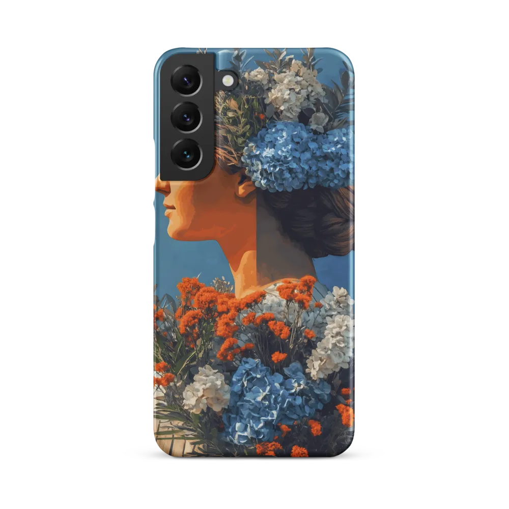 Floral Reverie: A Portrait of Serenity