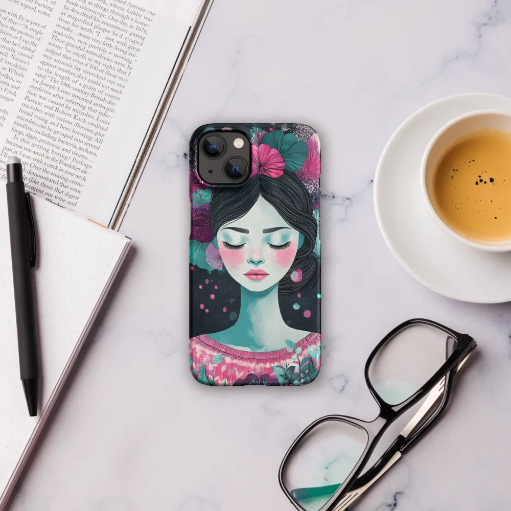 Embrace of Floral Serenity | Phone Case |  13 | Snap Case | Matte