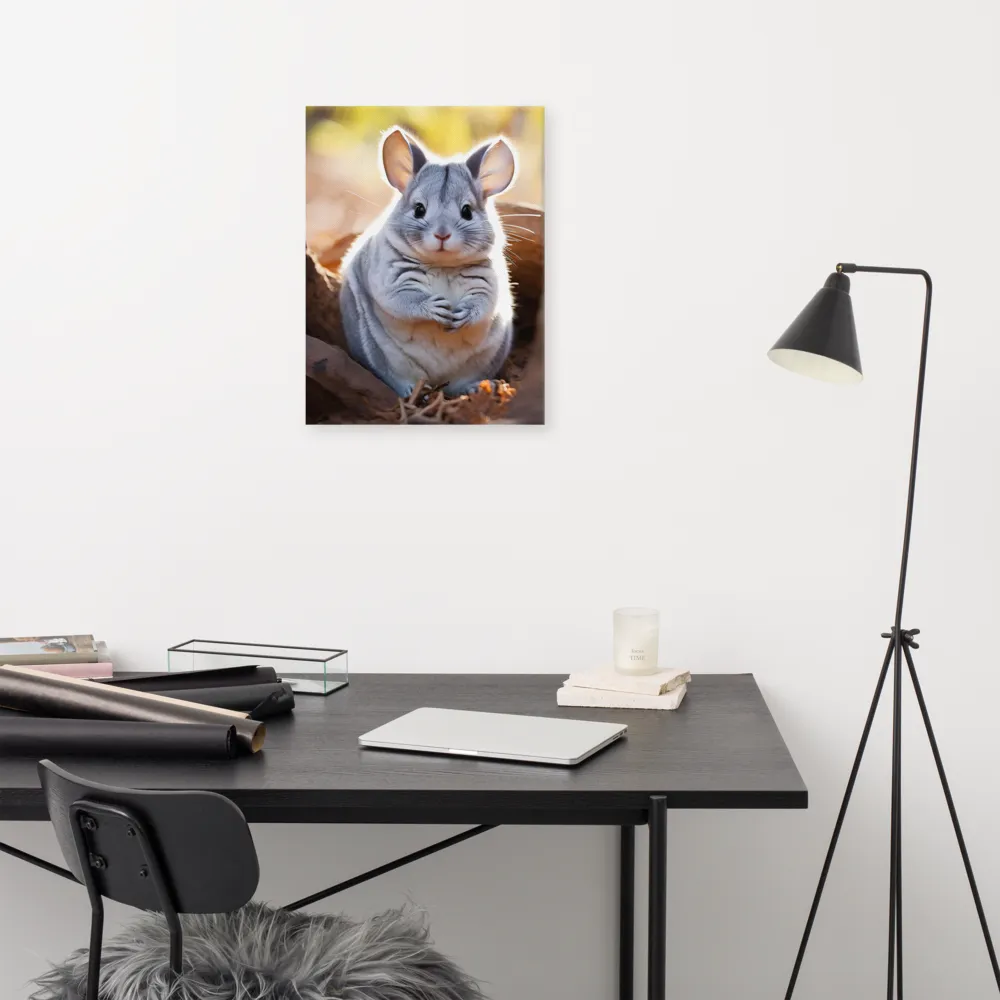 Gentle Whispers of Nature: The Chinchilla