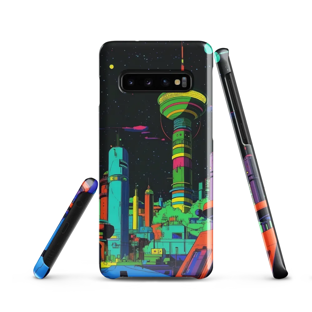 Neon Dreams: A Futuristic Cityscape