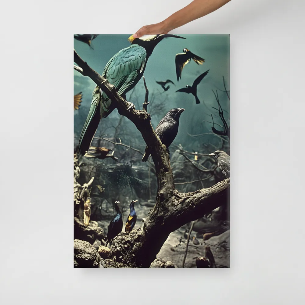 Whispers of the Avian Realm | Canvas | 24″×36″