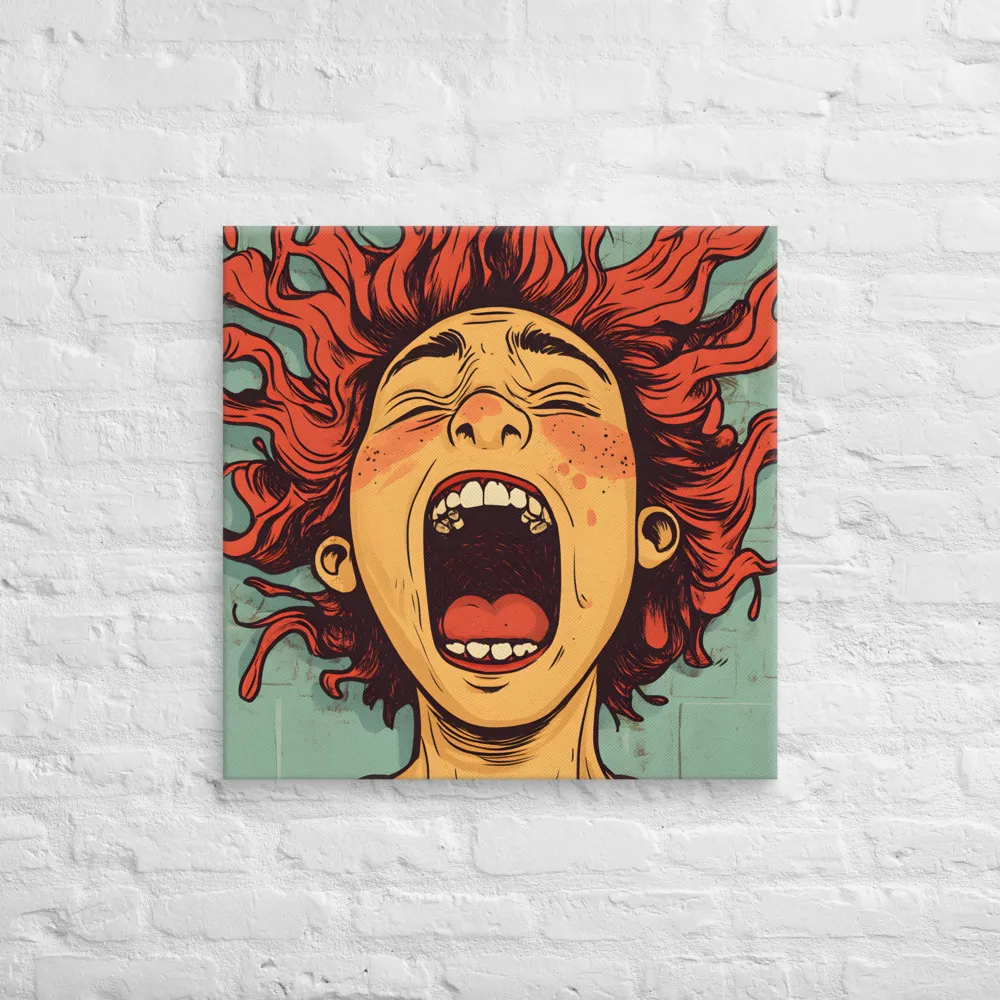 Fury Unleashed | Canvas | 26″×26″