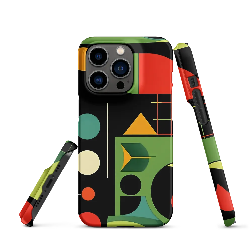 Geometric Harmony | Phone Case |  14 Pro | Snap Case | Matte